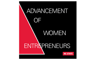 Advancement of Women Entrepreneurs AWE at NC State University.