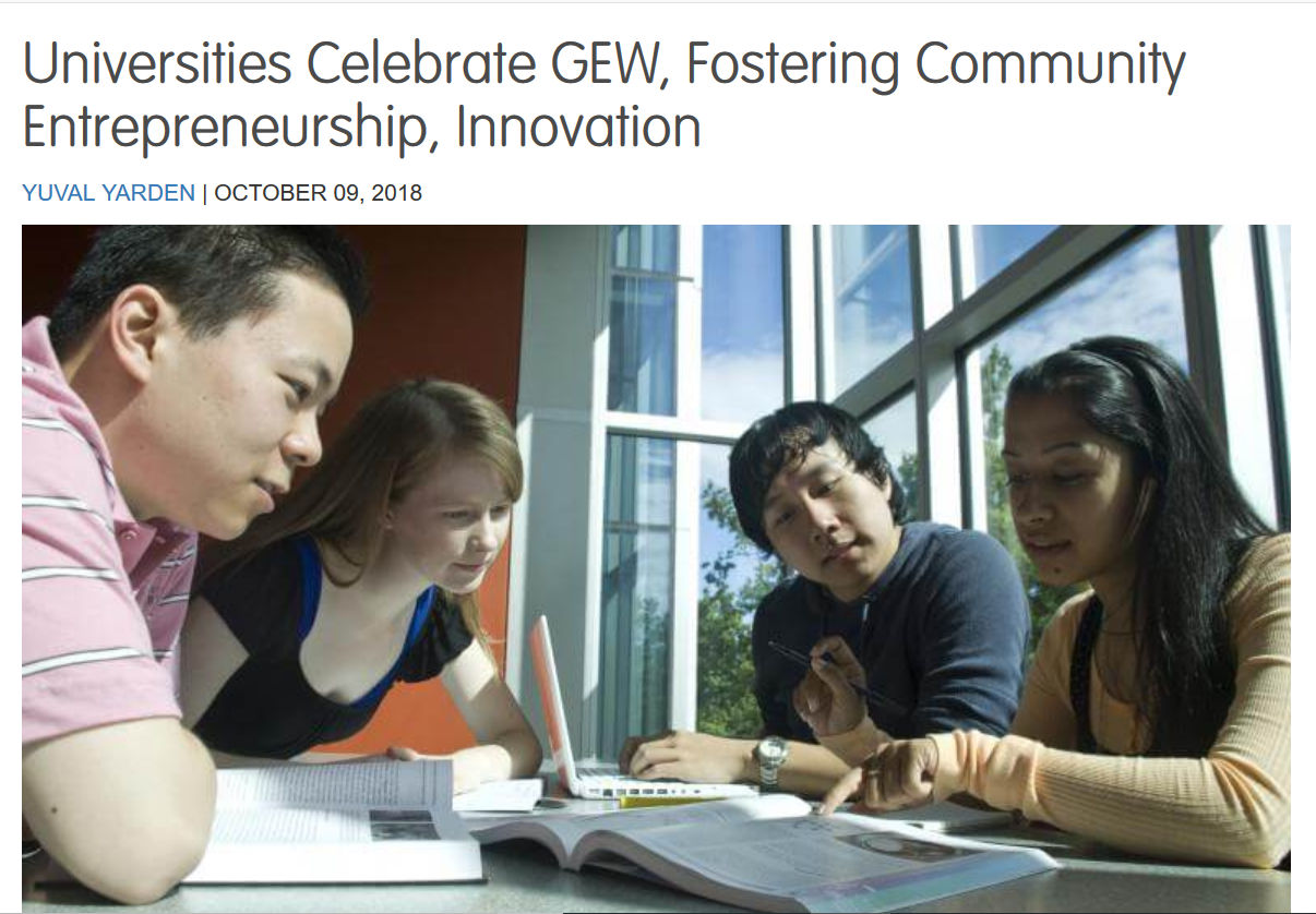 Universities Celebrate GEW, Fostering Community Entrepreneurship, Innovation